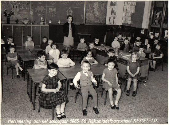  3de-kleuterklas 1965-1966
